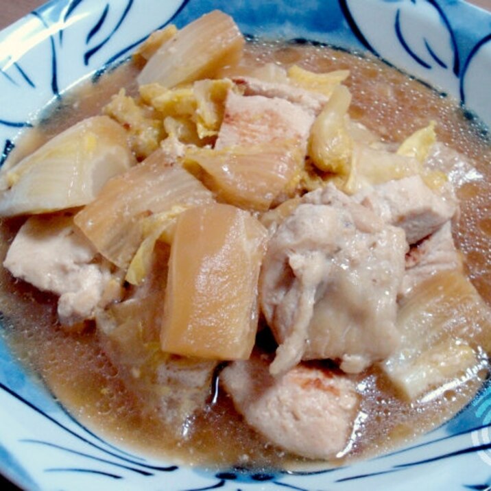 鶏と白菜のヨーグルト煮